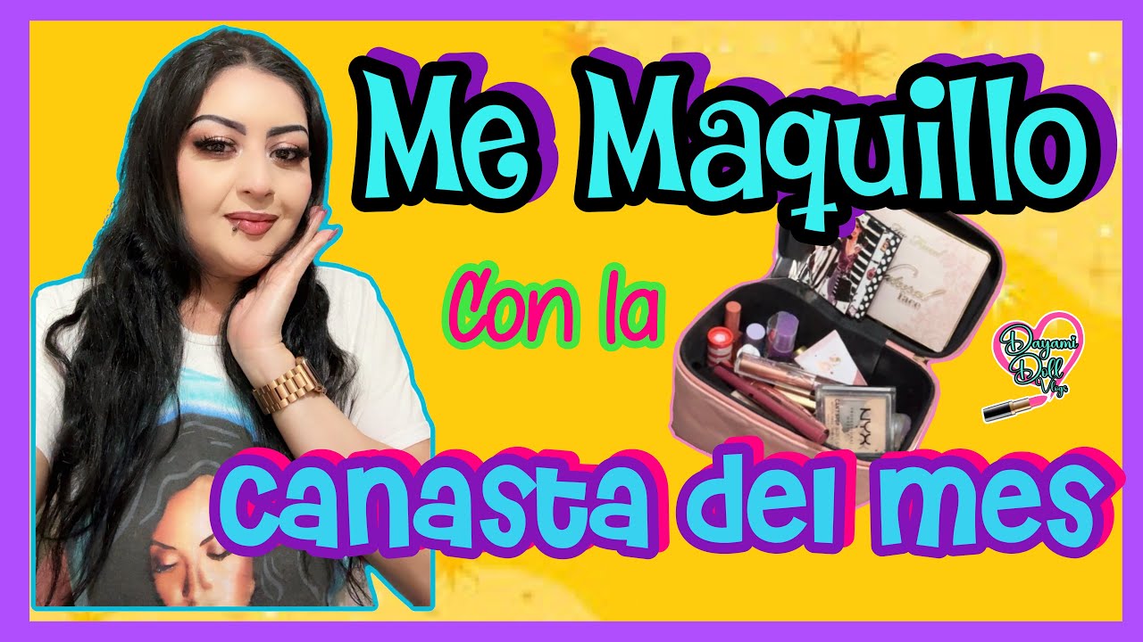 MAQUILLAJE CON CANASTA DEL MES #shopmystash #maquillajepasoapaso #maquillajeparaprincipiantes