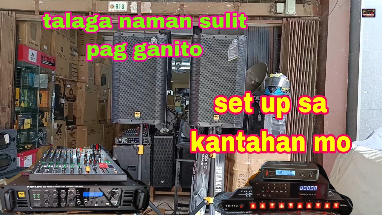 Talaga naman sulit pag ganito set up mo