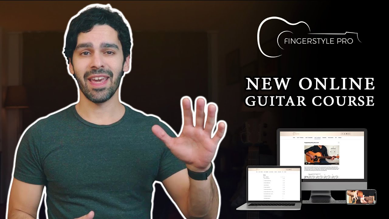Fingerstyle Pro is here!! My NEW online guitar course