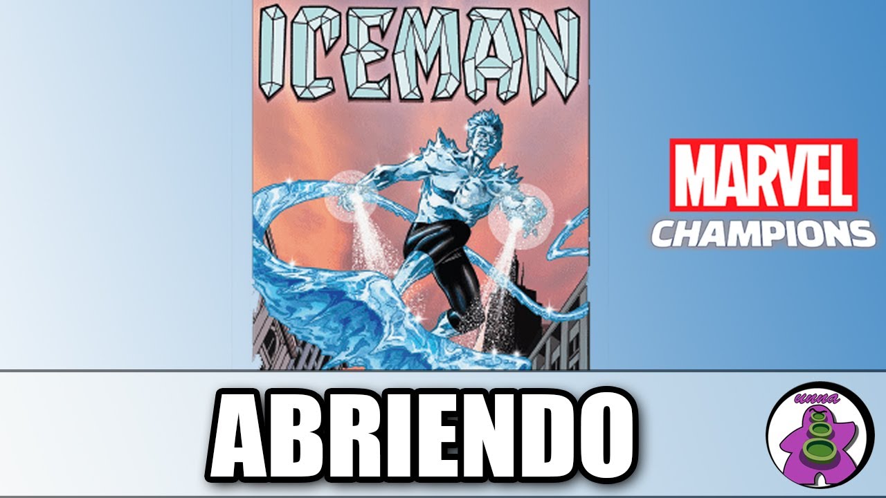 ICEMAN - MARVEL CHAMPIONS - Dentro de la Caja - Unboxing