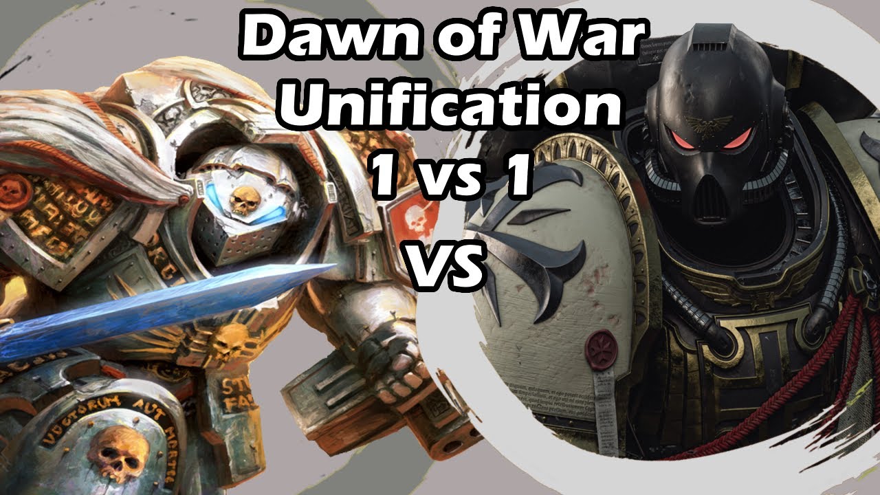 Dawn of War Unification: 1 на 1 Черные Храмовники (GabPR) против Охотников на Демонов (Юан Кеноби)