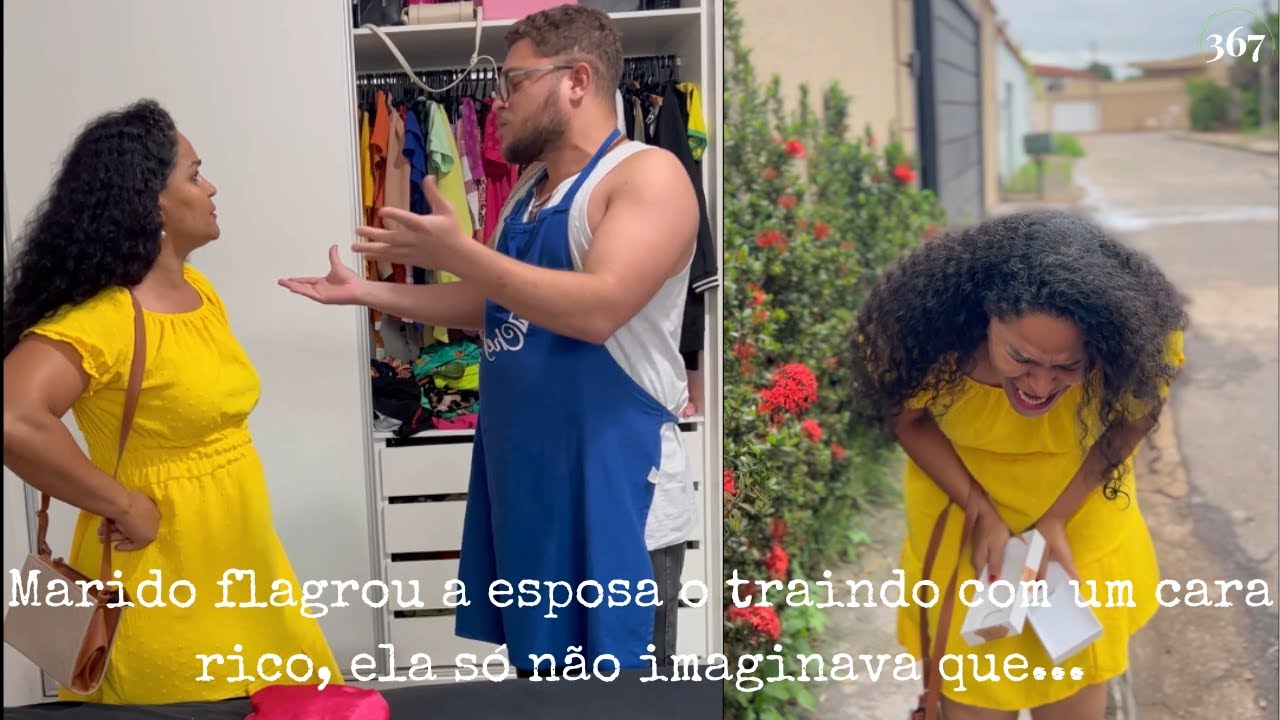 Marido flagrou a esposa o traindo com um cara rico, ela só não imaginava que...