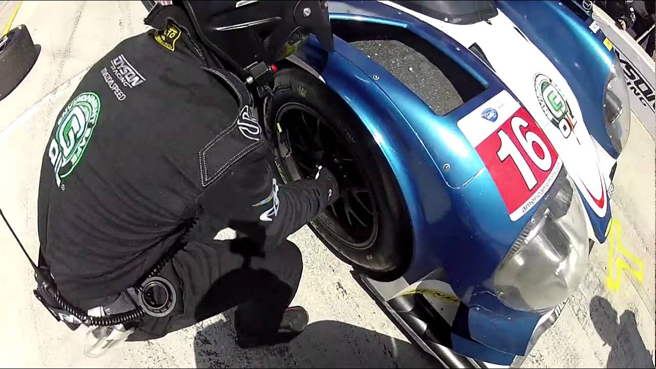 GoPro Perspective of Dyson Racing Pit Stops