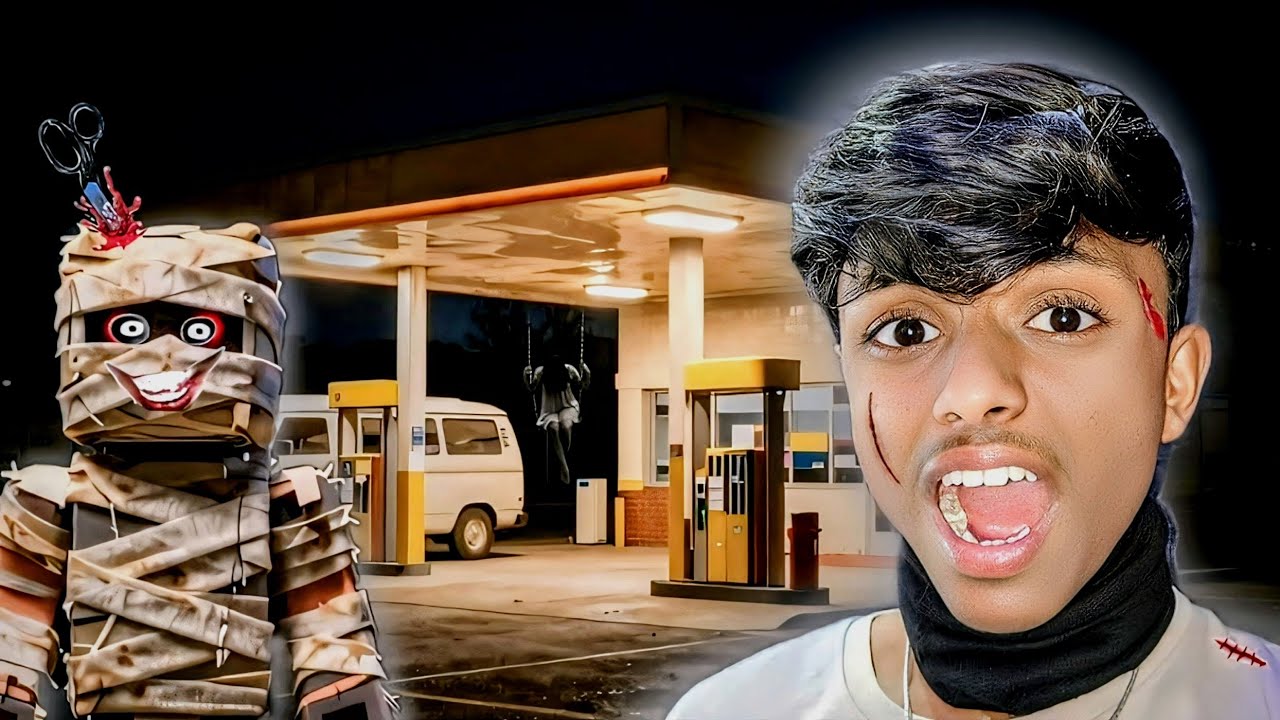 WORKING NIGHT SHIFT AT HAUNTED GAS STATION | ROBLOX GAMEPLAY