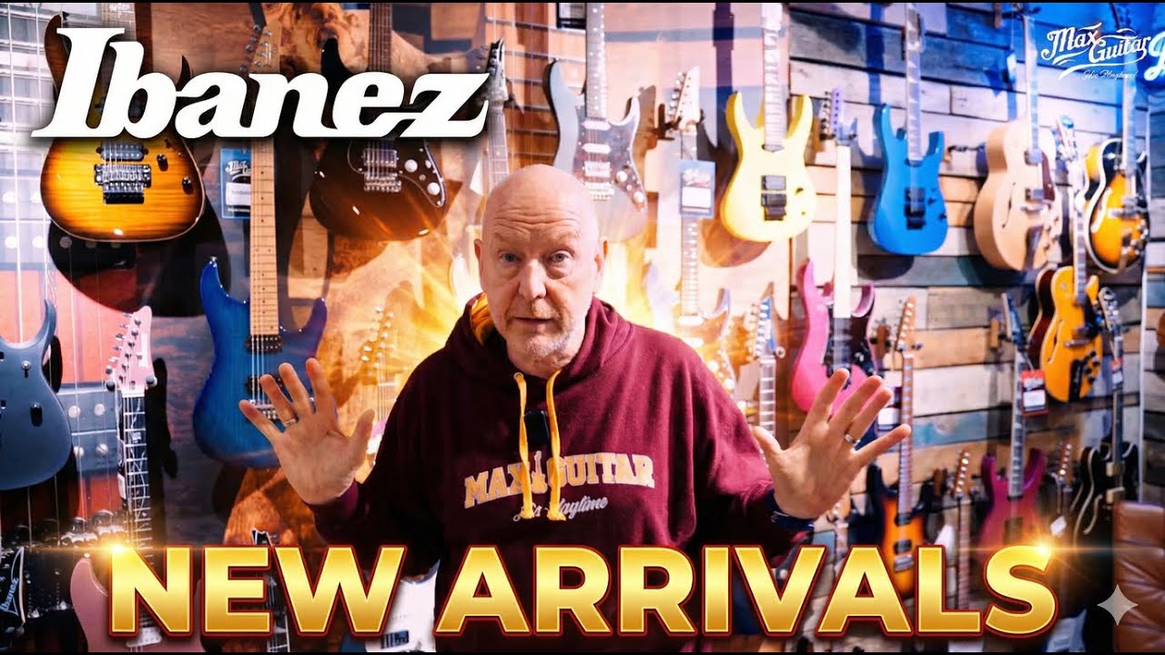 Электрогитары Ibanez AZ | Демонстрация звучания и удобства игры