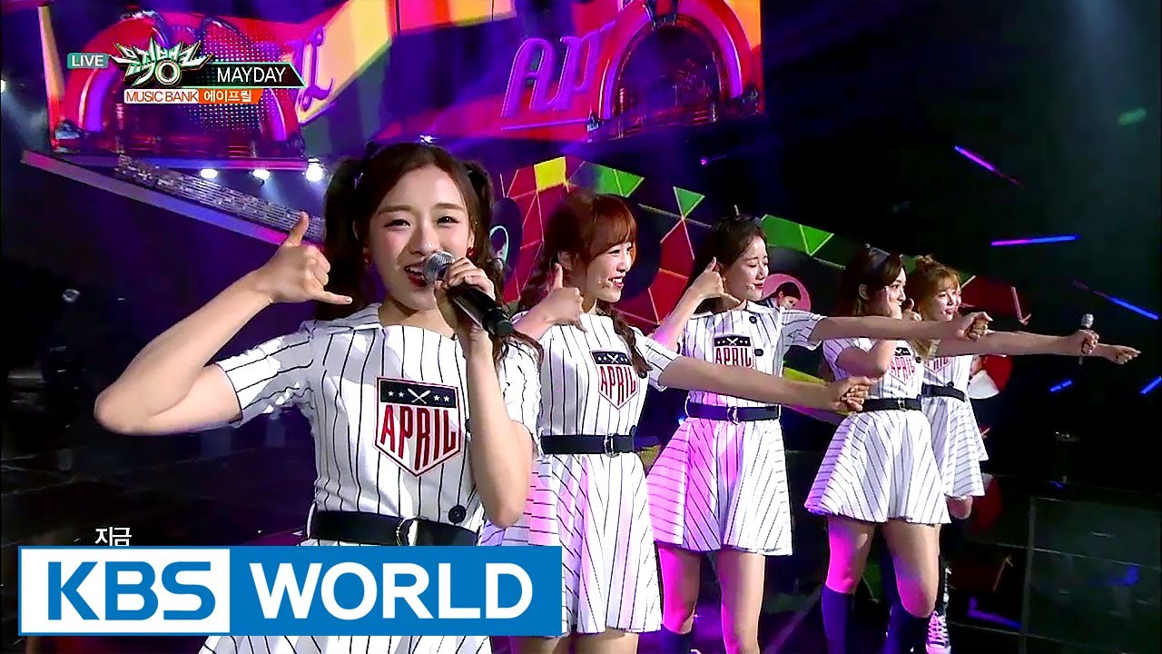 APRIL (에이프릴) - MAYDAY [Music Bank / 2017.06.16]