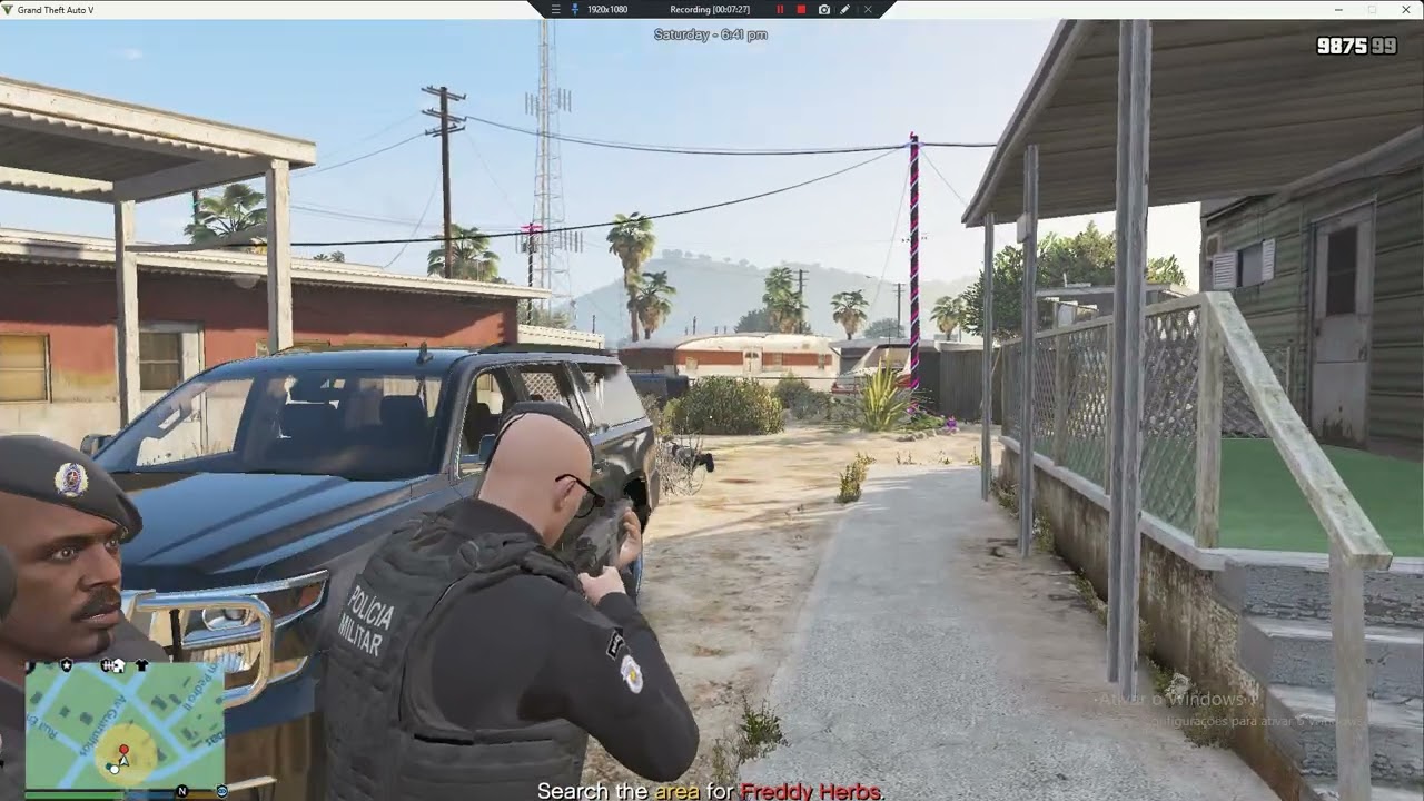 GTA V  EQUIPE 4° BAEP, VÁRIOS QRU, FALSO POLICIA ROUBA VTR DE ROTA !