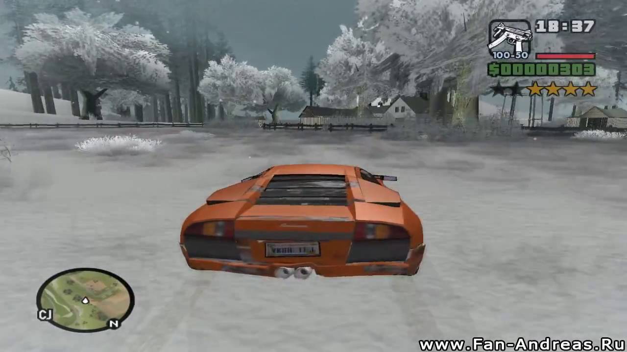 GTA San Andreas Snow v3.5