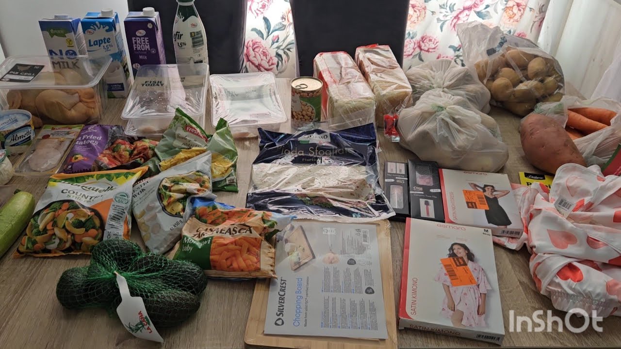 Cumparaturi Lidl cu preturile afisate