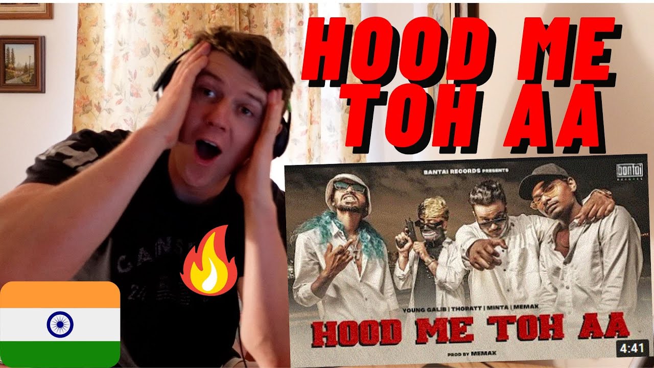 HOOD ME TOH AA -  prod. MEMAX ((IRISH GUY INSANE REACTS!!))