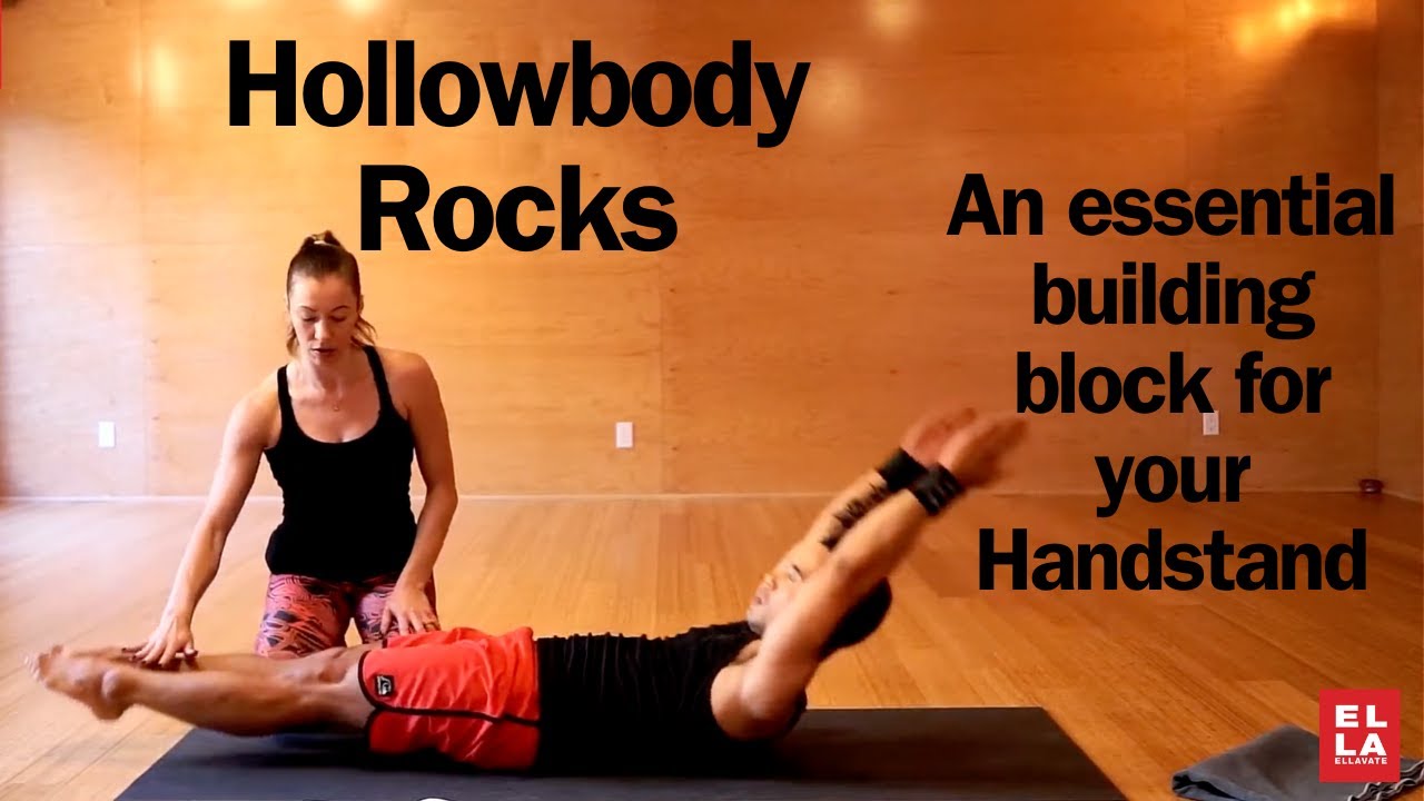 How To Do Hollowbody Rocks I 15 minute handstand session