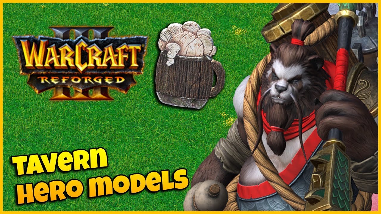 Tavern Hero Models - Side by Side Comparison | Warcraft 3 Reforged Beta