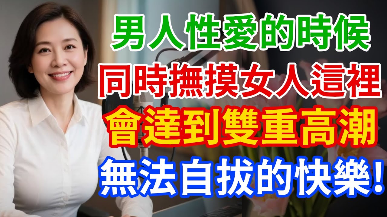 愛愛的時候摸她「這個部位」，解鎖女人雙重高潮的秘密 ！別再糾結長短，女人真正要的是「這個」！