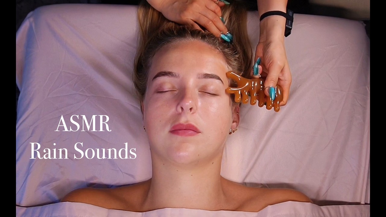 ASMR (No Talking) She Got The Best Face Massage, Shoulders Massage, Scalp Scratching and Oiling