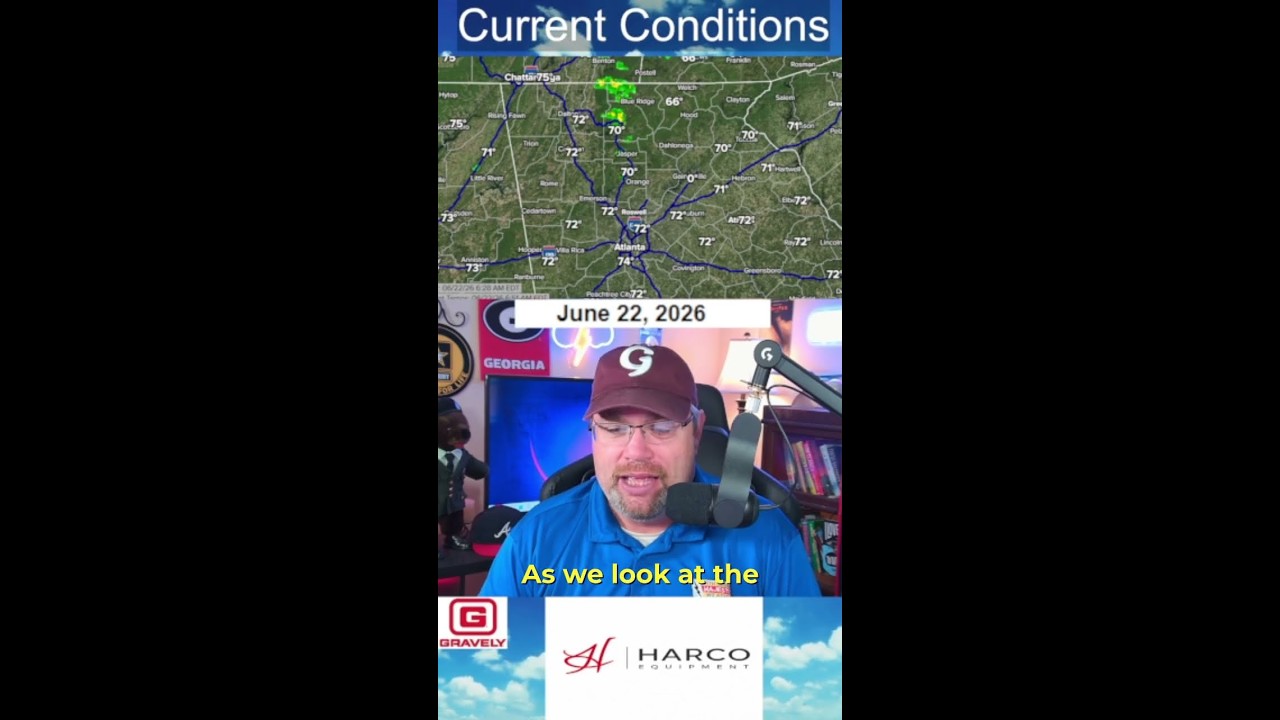 Your Monday ruined? North Georgia weather update #badweather #forecast #georgia