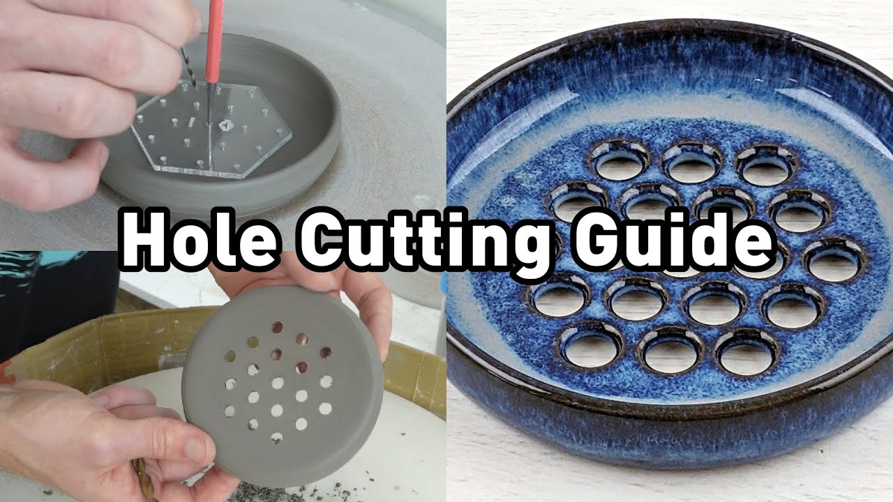 Making a Soap Dish with a Hole Cutting Guide