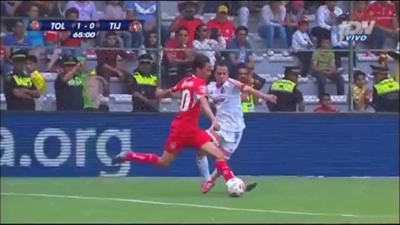 Lucas Lobos Amazing Rabona vs Tijuana HD