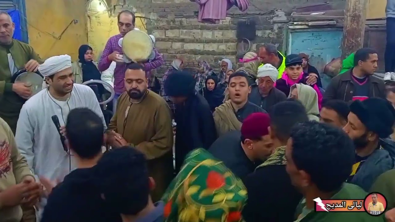 الشيخ صبرى سالم واحلى واجمل النفحات والروحانيات فى مولد السيده زينب