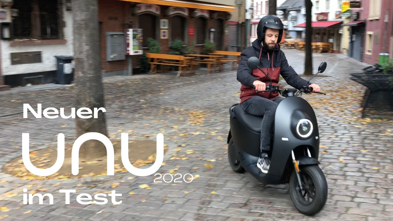 Neuer UNU Roller im Test - Wie fährt sich der neue Elektroroller?