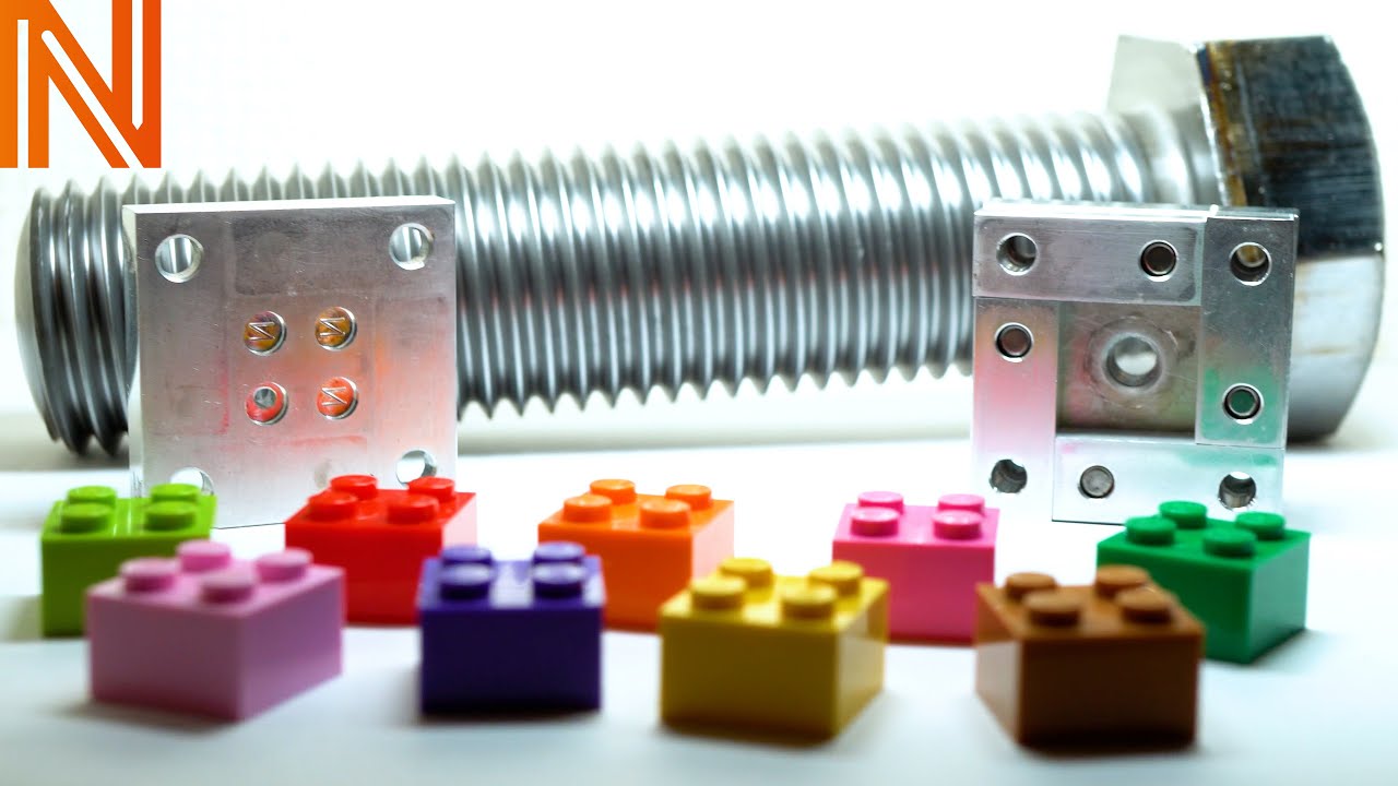 Испытайте литье под давлением LEGO с помощью машины для литья под давлением!