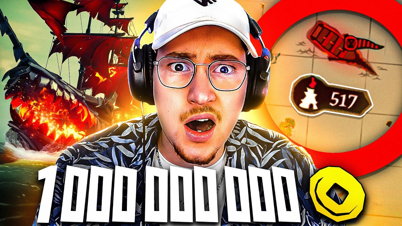 JE PASSE LE MILLIARD DE GOLD SUR CE BURNING BLADE ! 😱 Sea of Thieves