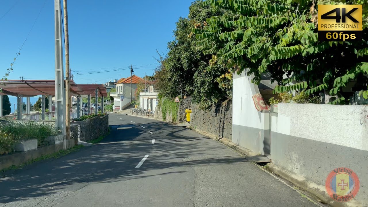 MADEIRA 🚗 Lombo do Atouguia ⇢ Estreito da Calheta 💢4K 60fps #virtualmadeira