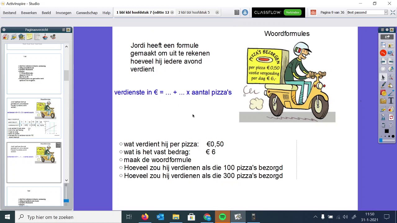 woordformule maken