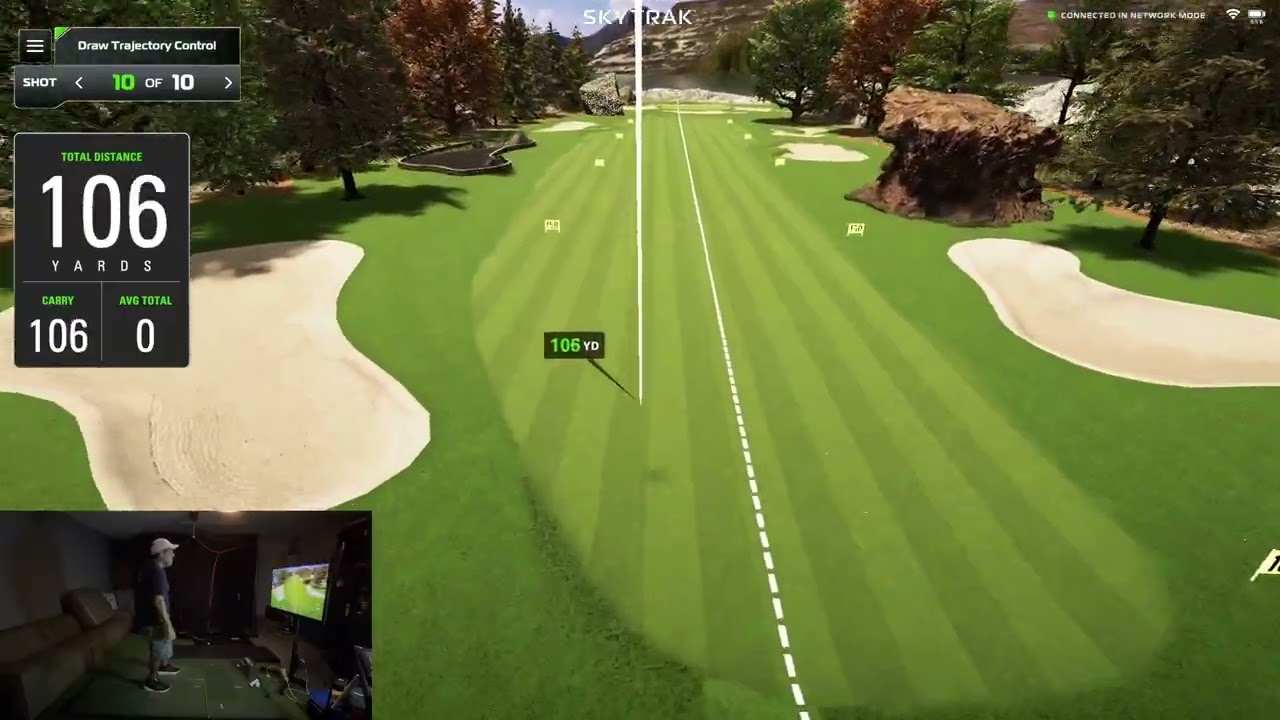 S1:E7 - PreGame Warm-Up Session SkyTrak Draw Trajectory Control Range