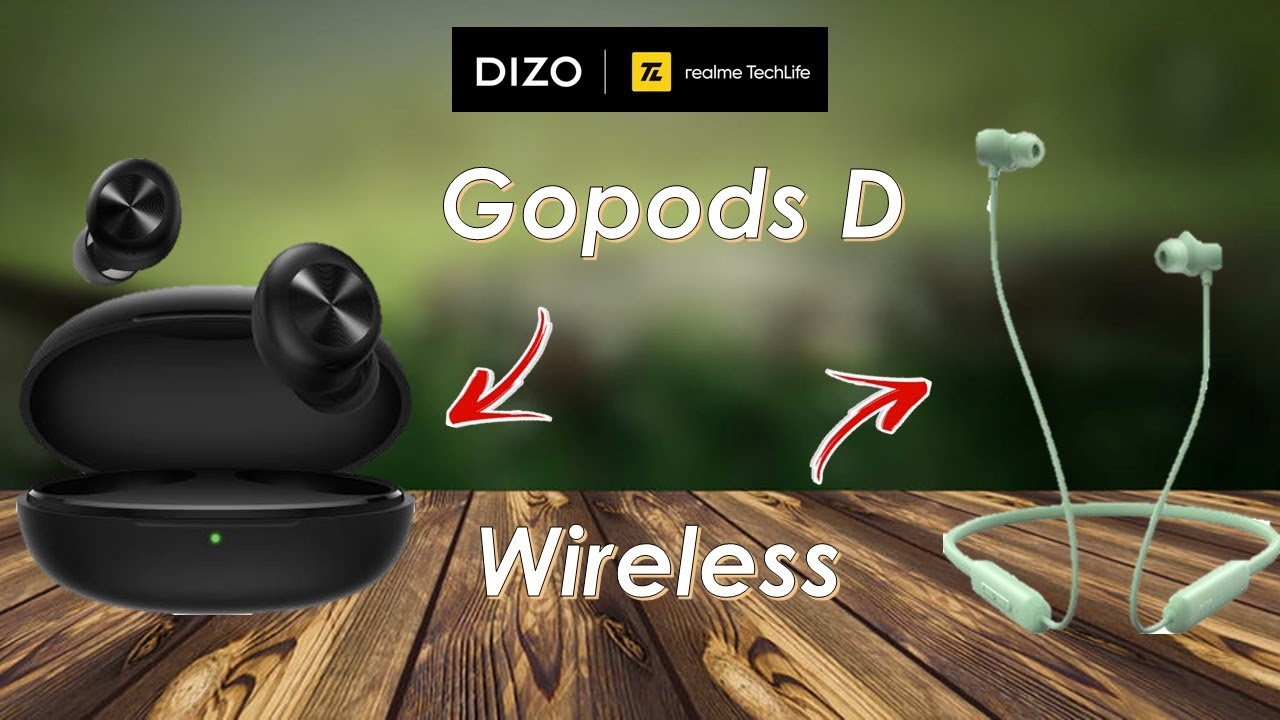 DIZO Gopods D Tws Bluetooth Headset & DIZO Wireless earphones | realme tech life Review, Price
