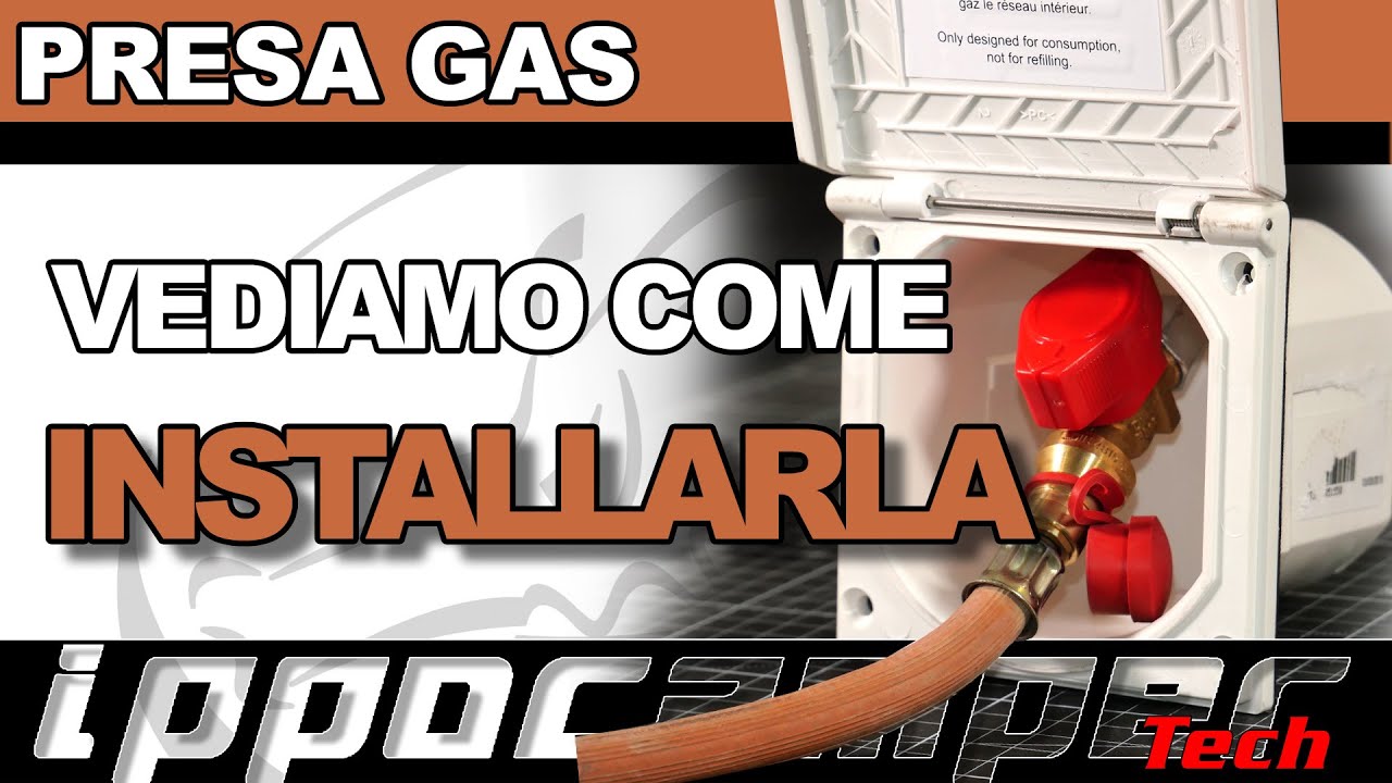 Come cucinare fuori con la presa Esterna Gas - Vediamo Come installarla