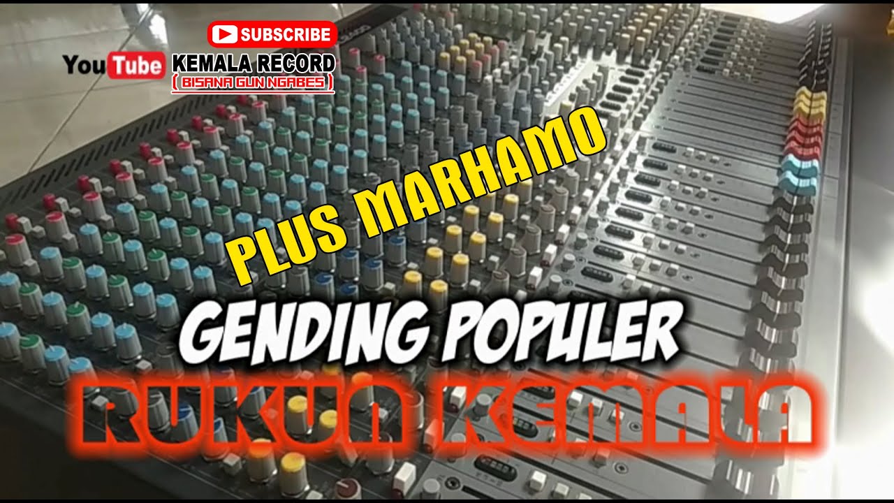 Gending Populer RUKUN KEMALA Spesial Marhamo ||SAUNGGALING DAMAR WULAN|| By Kemala Kembar