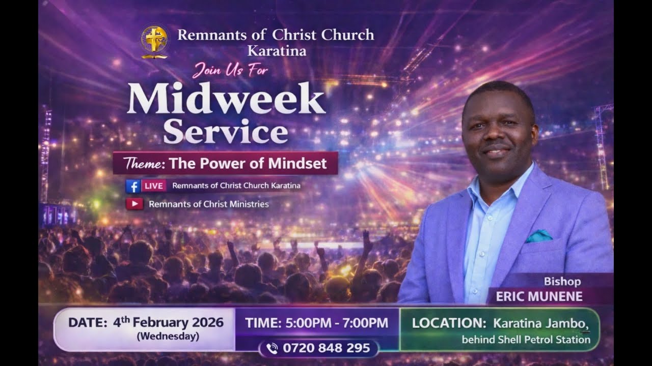 The Power Of Mindset|| Bishop Dr Eric Munene.