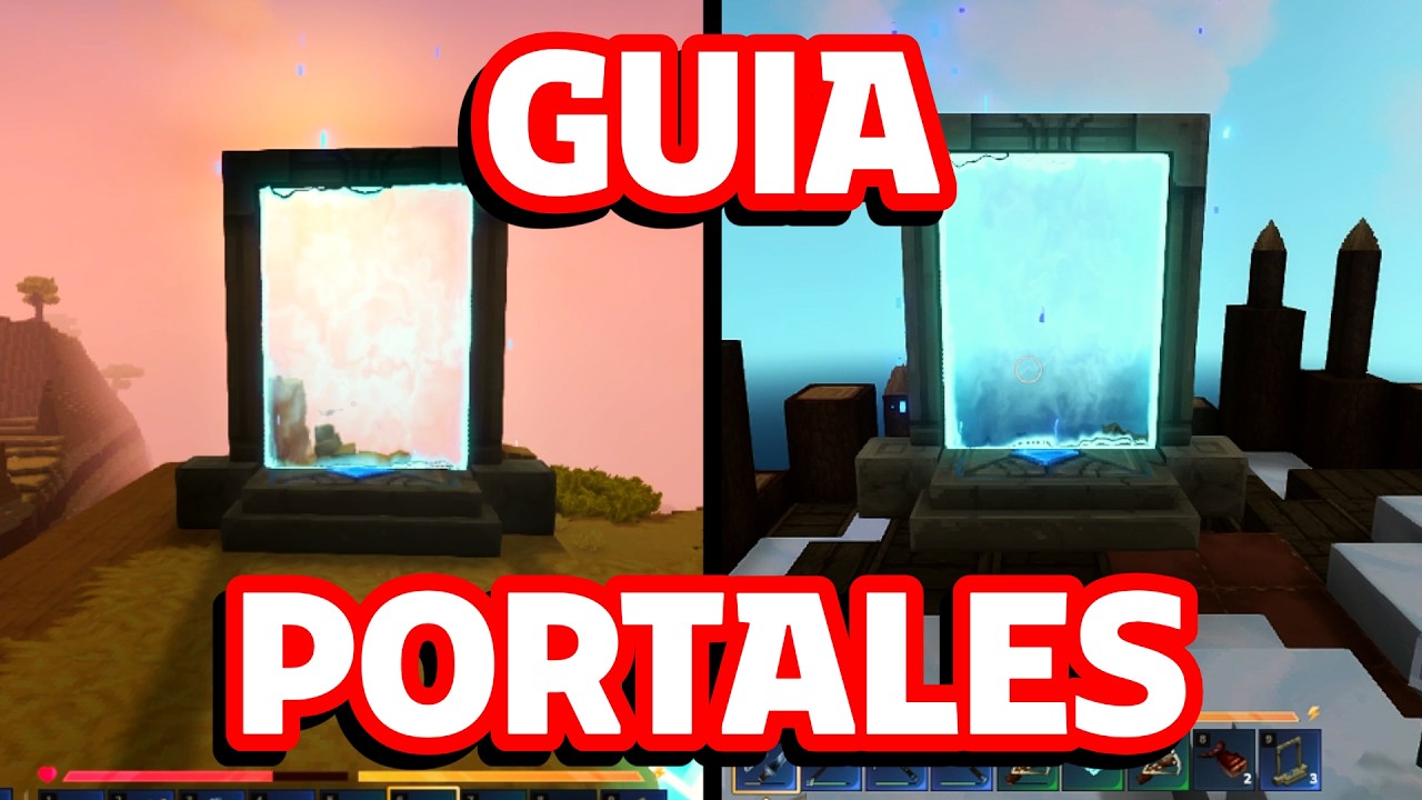 ✨ GUIA de Como Hacer PORTALES en Hytale