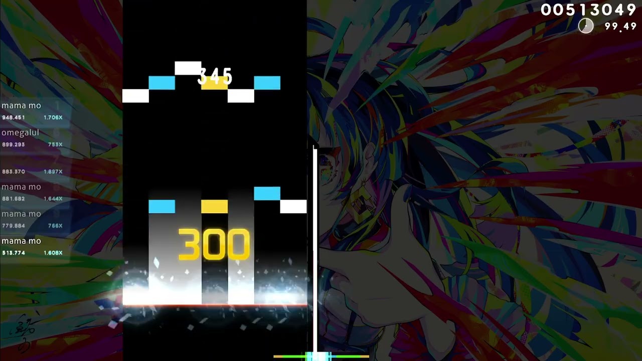 [osu!mania] me & u 99.07%