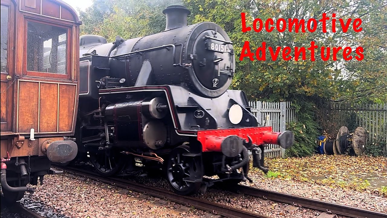 BR Standard   80151 Ride Along. Bluebell Railway. 25/10/24