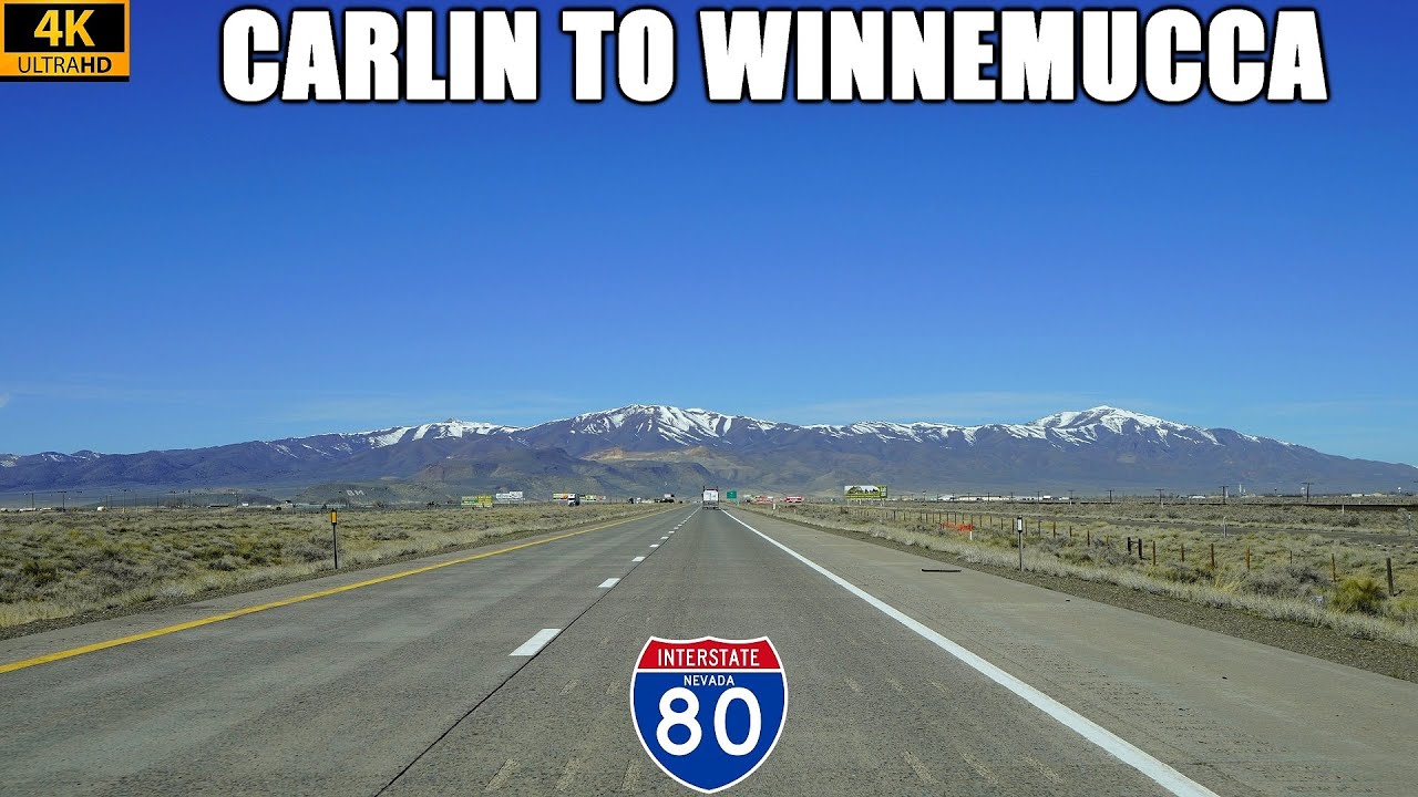 Interstate 80 West: Carlin to Winnemucca, Nevada