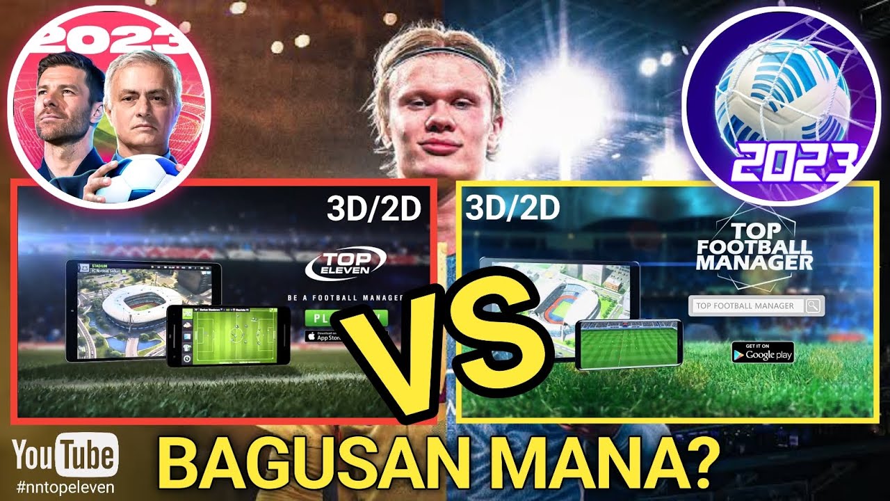 Top Eleven 23 Vs Top Football Manager 23 Which is better?