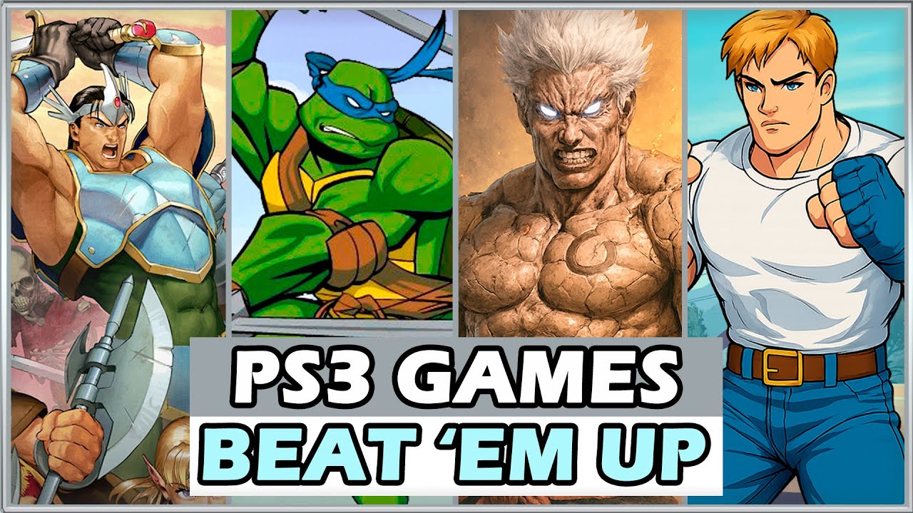 THE 40 BEST BEAT EM UP GAMES ON PS3 || PS3 GAMES