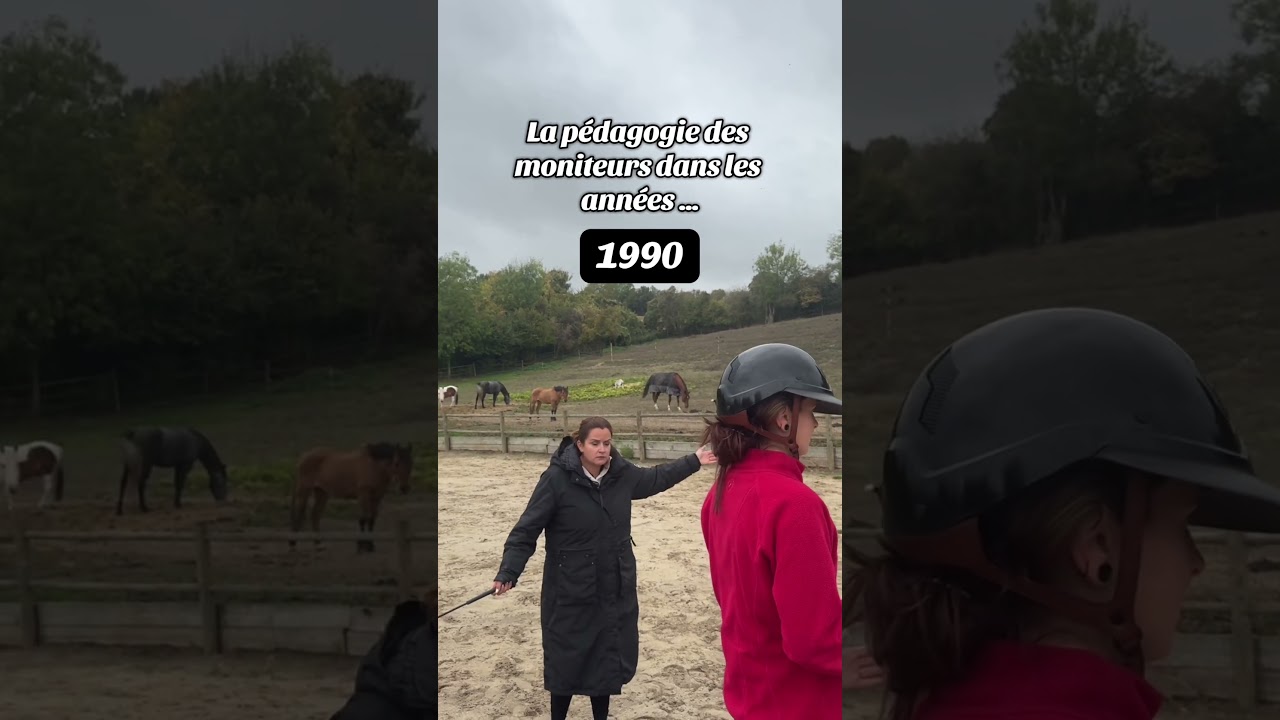UNE AUTRE &Eacute;POQUE 😭😂 #cheval #horse #equestrianjourney #chevaux