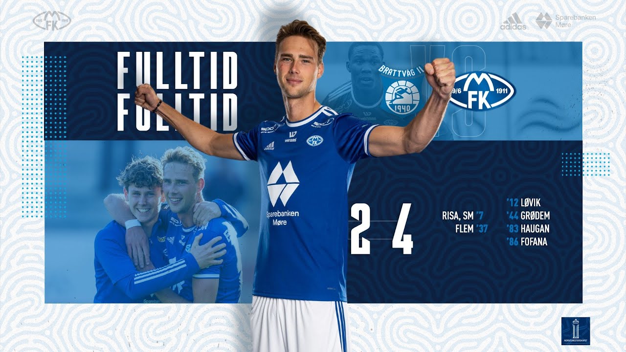 Brattvåg 2 - 4 Molde | Runde 2 - NM 2022