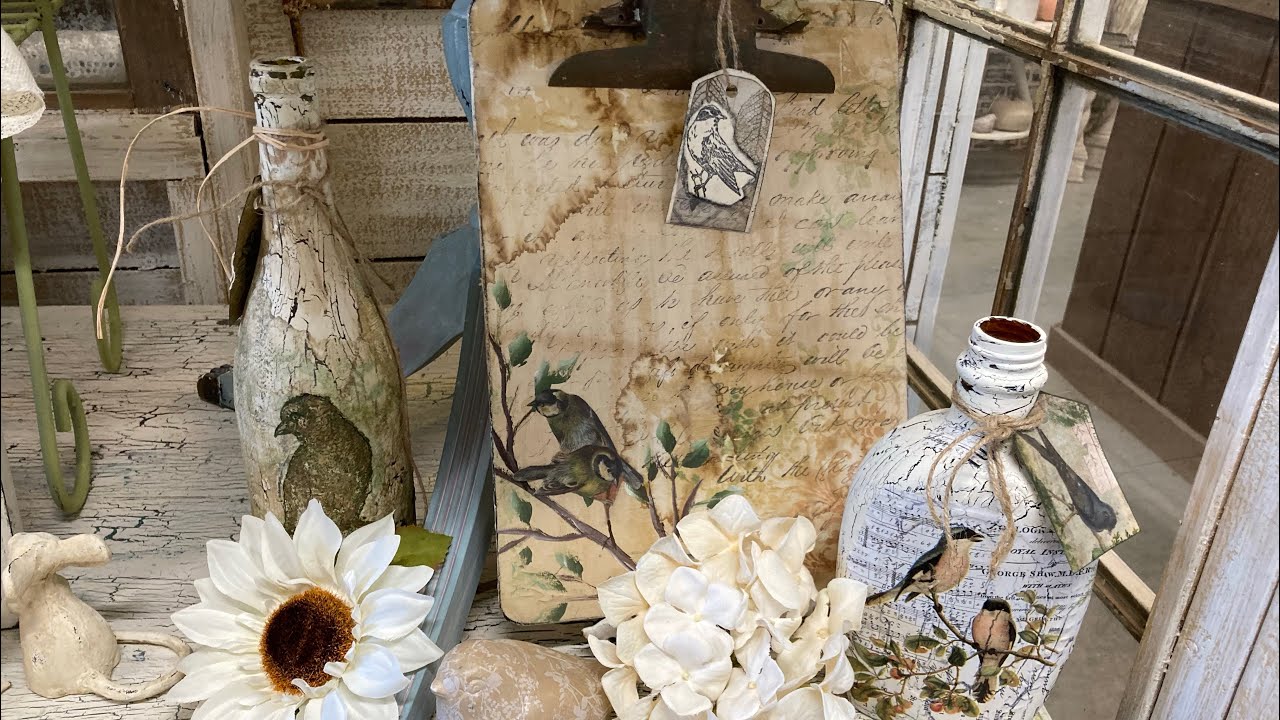 How to turn old bottles into beautiful decor