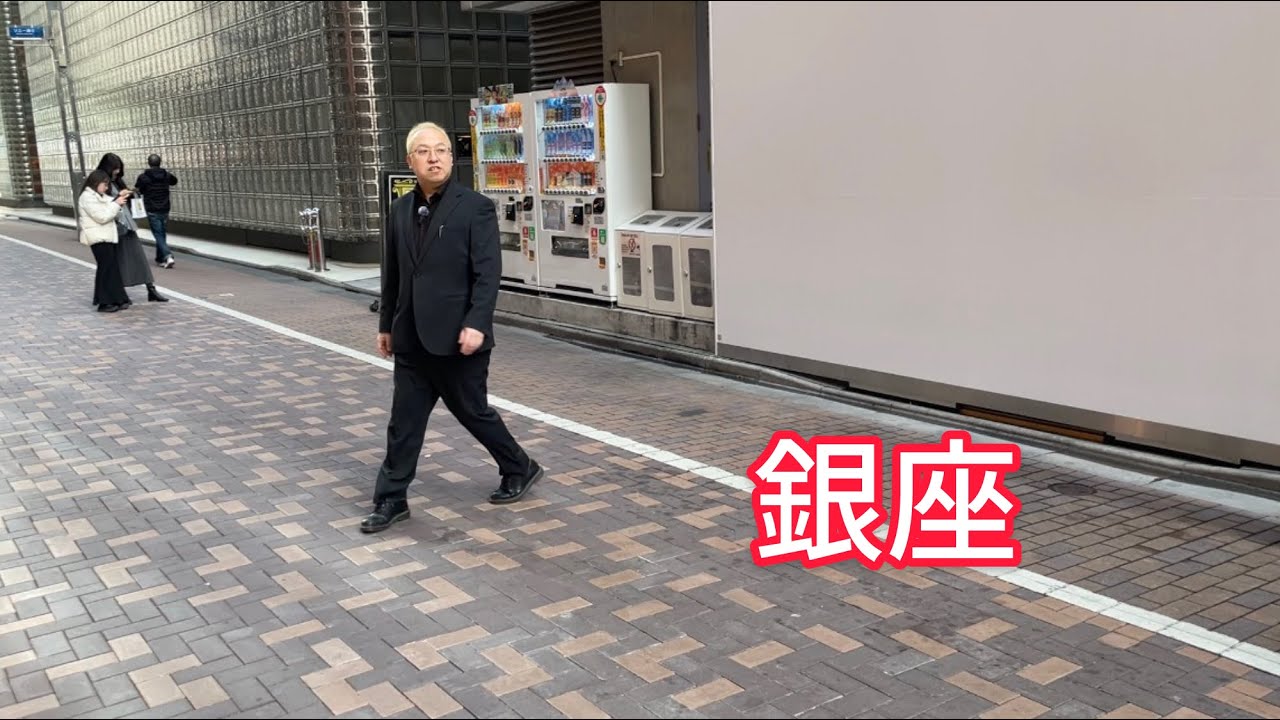 銀座でファイヤーしてる人いたので、その瞬間を晒します。