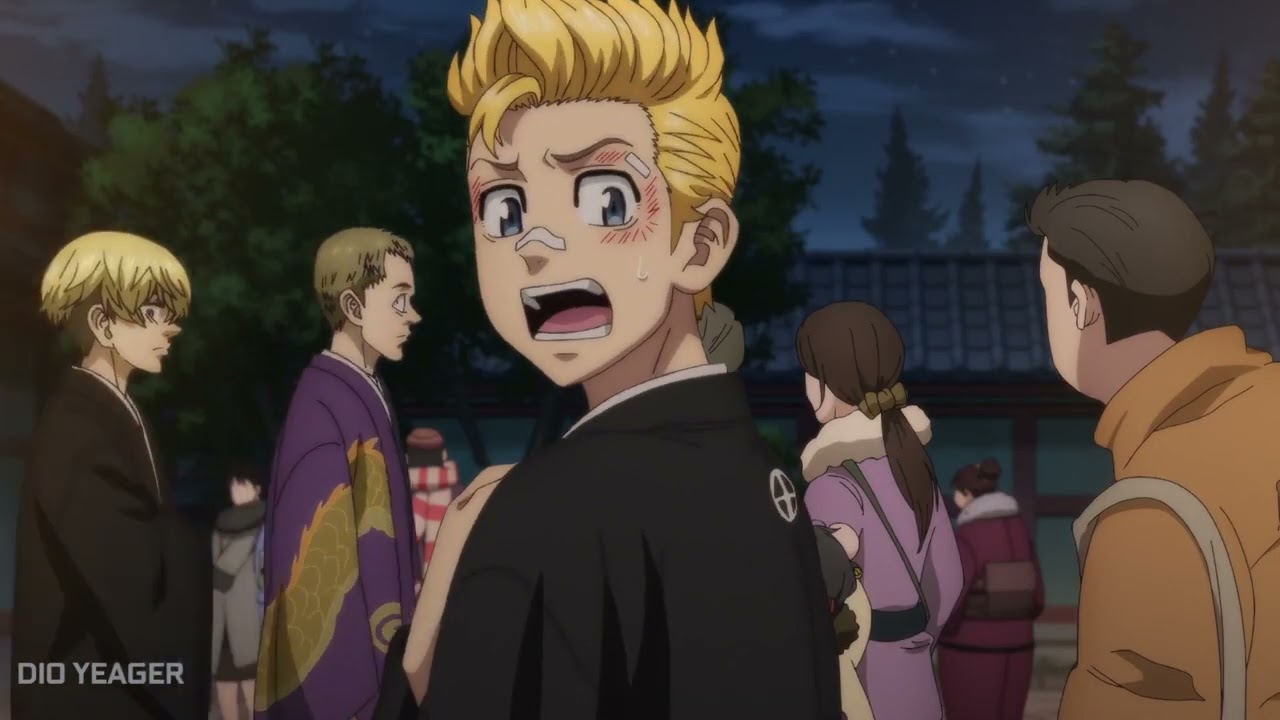 Toman new year festival. Tokyo revengers season 2 #anime #tokyorevengers#mikey
