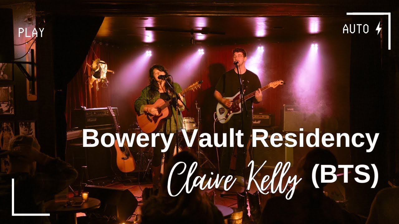 Claire Kelly - Bowery Vault Residency (Behind the Scenes)