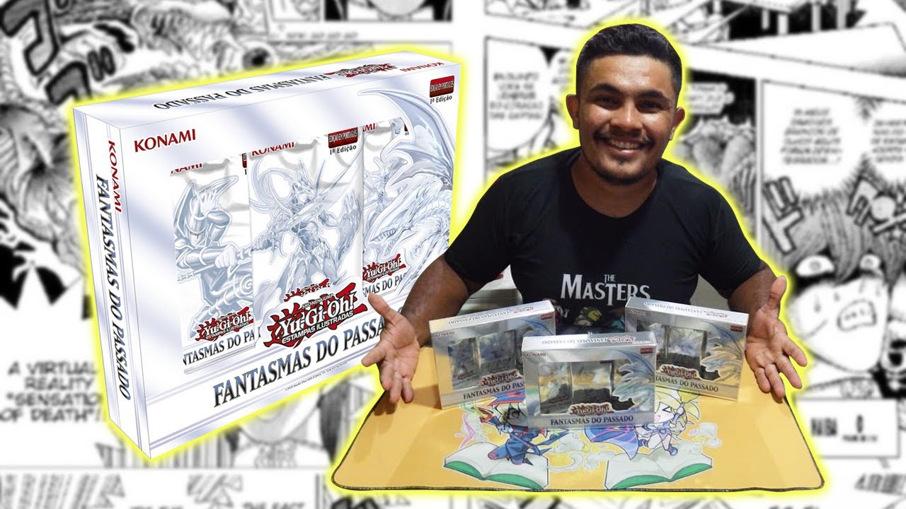 UNBOXING YUGIOH! FANTASMAS DO PASSADO, GHOST RARA CHEGOU?