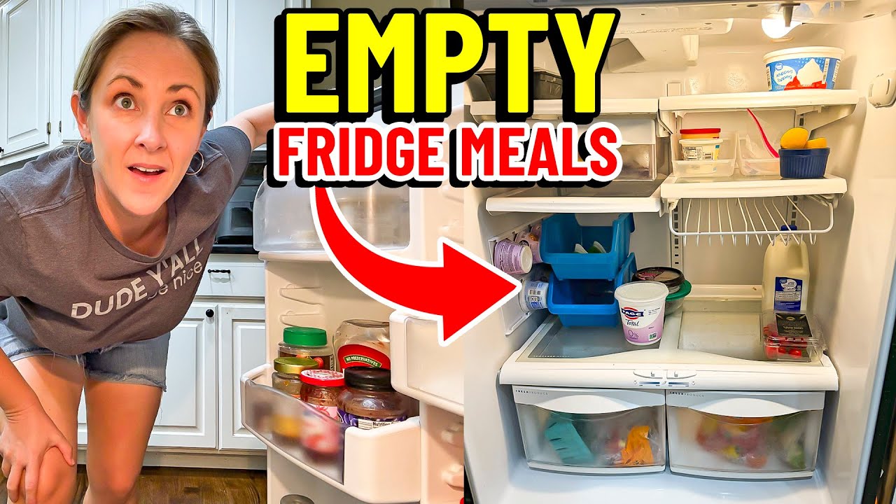 Shocking Truth: Empty Fridge Meals Cut Grocery Costs!