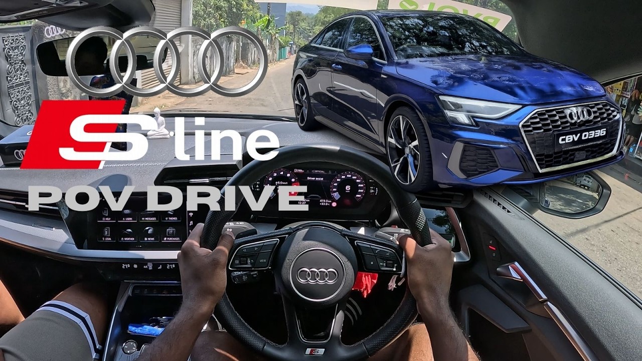 2024 Audi A3 S Line POV Drive | Short Review
