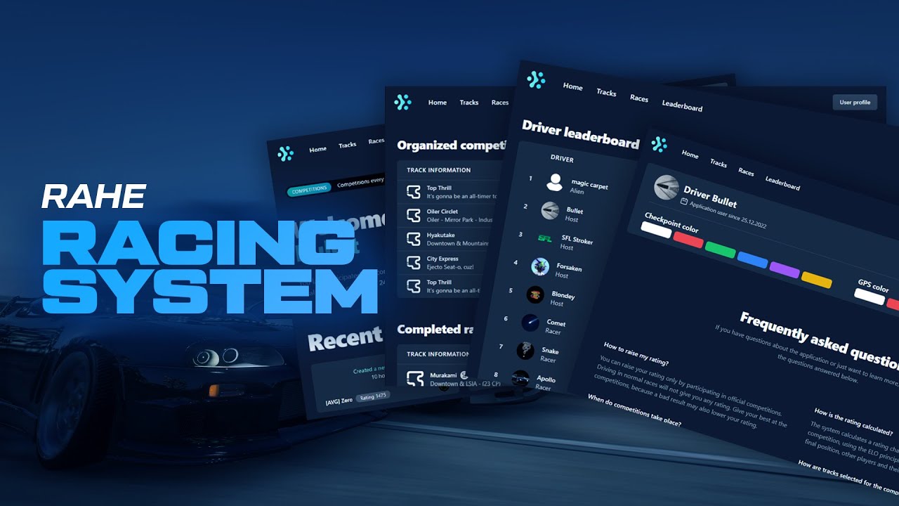 FiveM | RAHE Racing System (2025)