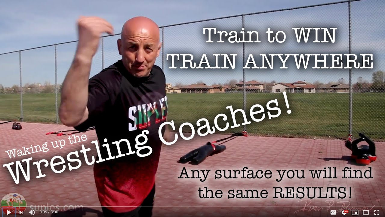 How to train anywhere!  (The Suples Fresh Air Gym Edition)