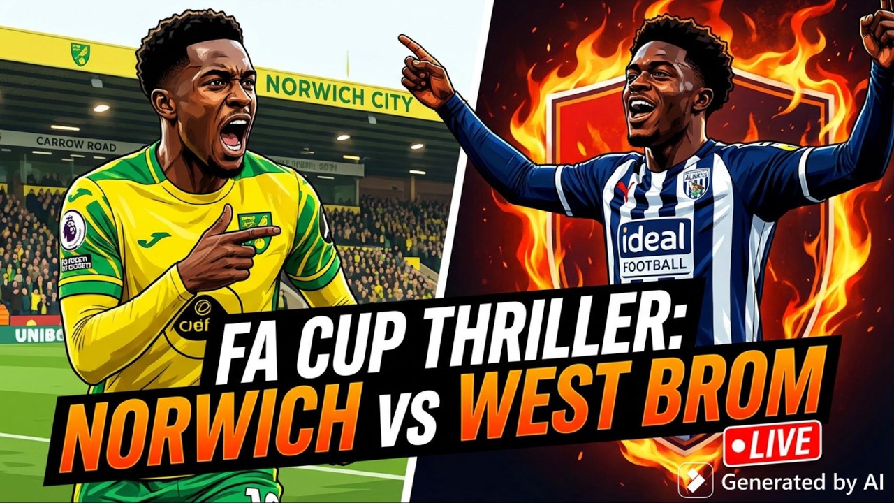 Norwich vs. West Brom FA Cup Thriller!